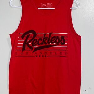 Vintage Y2K Young & Reckless men’s tank